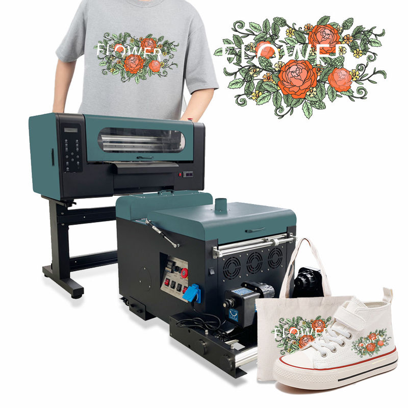 Impresora digital DTF de tamaño A3 Equipo de impresión de camisetas con dos cabezas de impresión Epson XP600