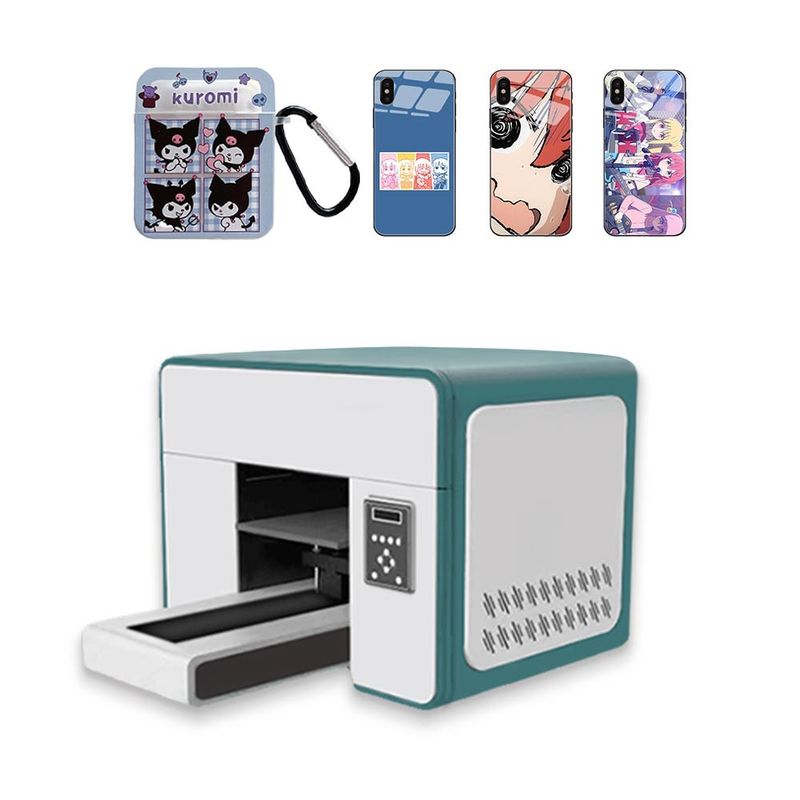 Impresora de inyección de tinta UV de 8 colores A3 Impresora UV LED 3D UV para relojes Ipad Cuerpo de auriculares