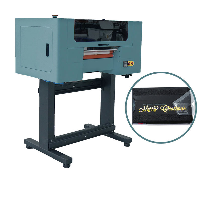 CMYK W V DTF Impresora de inyección de tinta de etiquetas y pegatinas Impresora UV con cabeza F1080 XP600