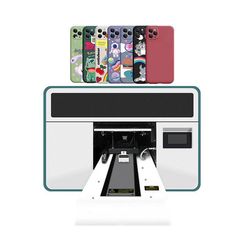 I3200 Impresora A3 con cabeza de impresión LED UV de cama plana para camisetas, fundas telefónicas, botellas de vidrio