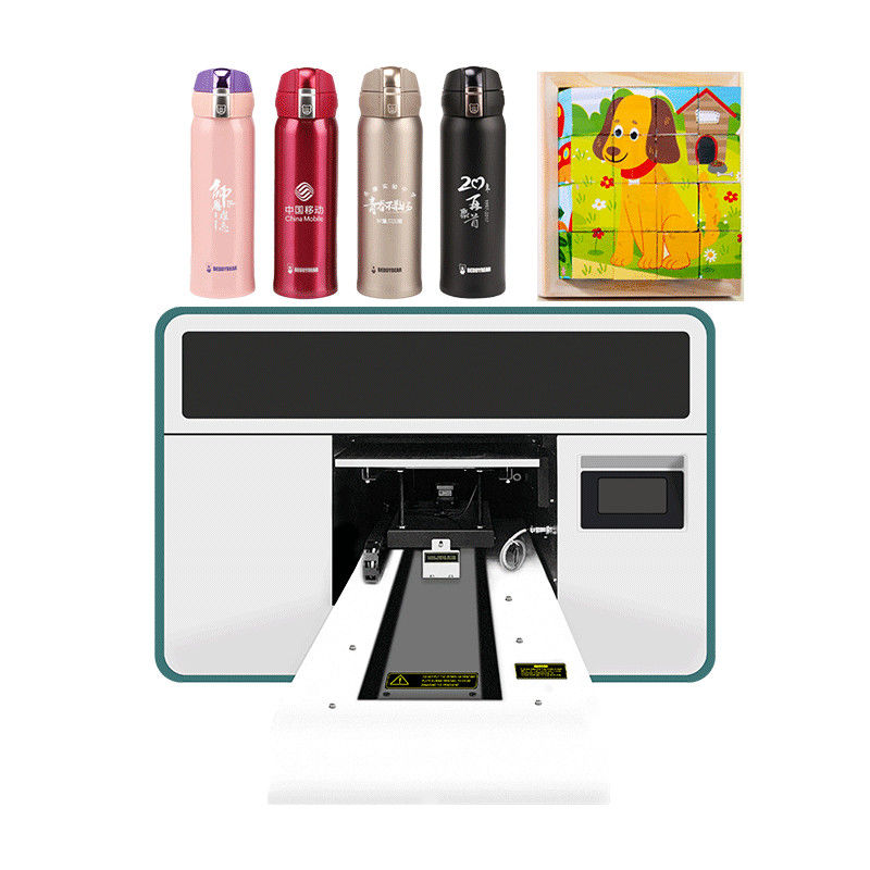 Impresora de inyección de tinta A3 UV Impresora híbrida de UV LED para impresión de vidrio con lápiz acrílico