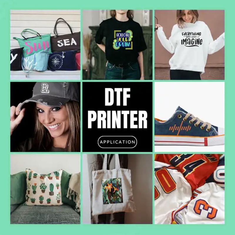 Impresora de películas de PET A3 DTF T-Shirt Impresora con máquina de sacudida de polvo para cabeza de remolque