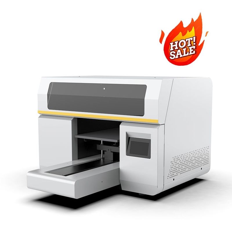 Impresora UV híbrida de tamaño digital A3 Impresora UV de inyección de tinta de rodillo a rodillo