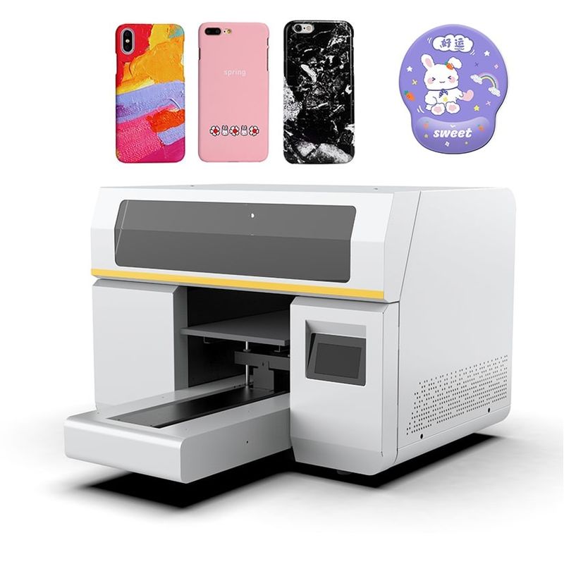 Mini tamaño A3 Impresora UV portátil tapa de teléfono celular caja Impresora de inyección de tinta