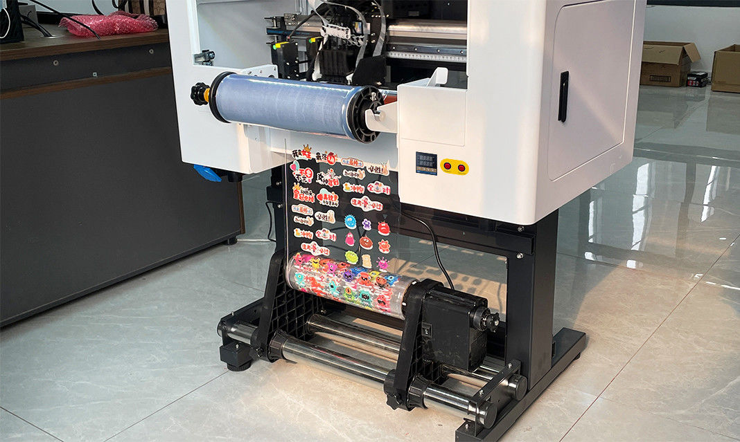 Impresora DTF A3 UV con laminador para rodar todo en uno Impresora DTF A3 UV para pegatinas