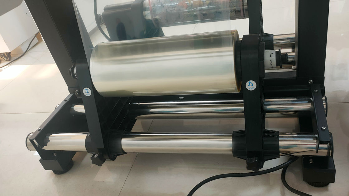Impresora DTF UV de 2024 A3 Logotipo de impresión Impresora DTF UV de 30CM con laminado para pegatinas