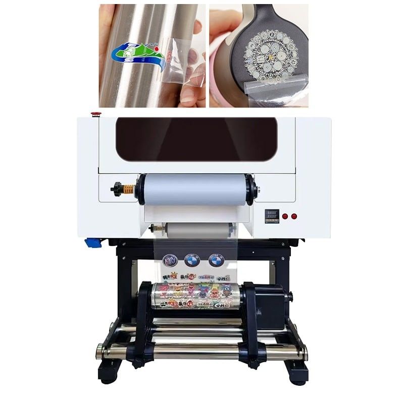 Impresora DTF UV de ancho de 300 mm con consumo de tinta de 20 ml/m2 para impresión de gran volumen