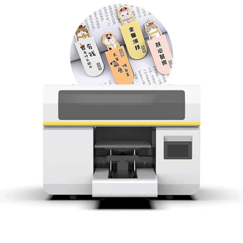 Máquina de impresión UV UNI-A3 con impresora de tinta UV de 8 colores