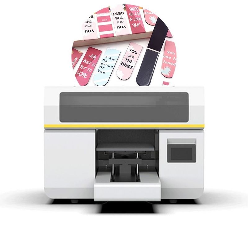 Impresora UV híbrida de 8 colores de tamaño A3 Impresora UV digital de botella plana