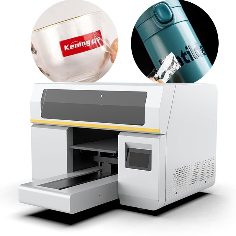 Impresora UV de tienda A3 Impresora UV de escritorio pequeña A3 para impresión de banco plano, rollo y cilindro
