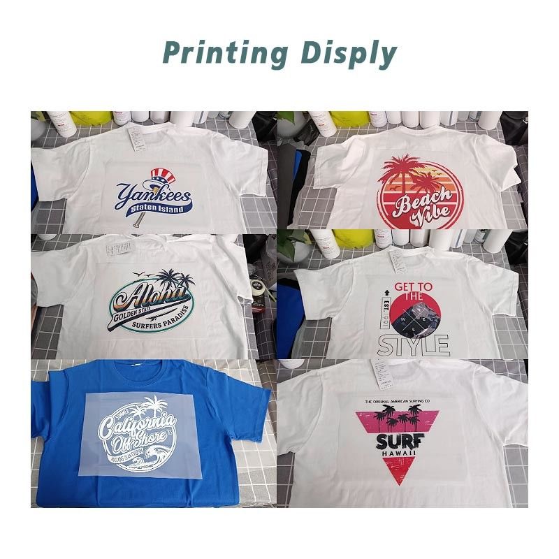Impresora digital DTF de 24 pulgadas Impresora de películas para mascotas Impresora de camisetas todo en uno
