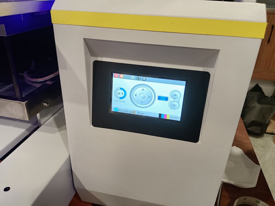 Máquina de impresión híbrida UV de rollo a rollo de alta resolución de tamaño A3 con cabezas Epson