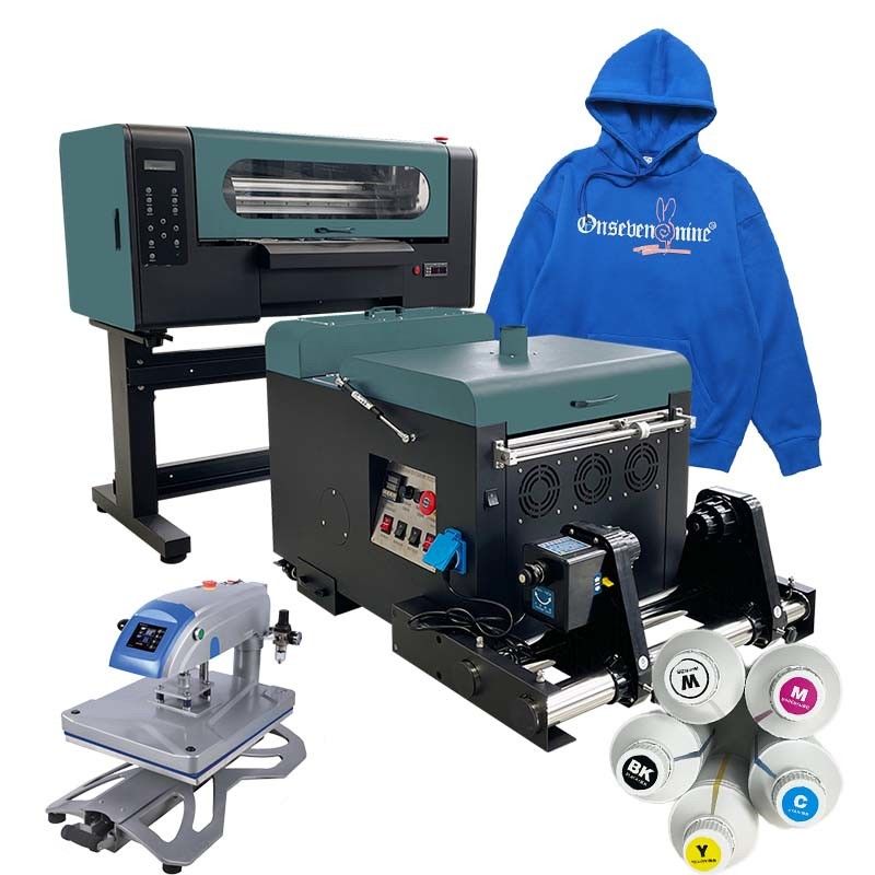 Impresora DTF Direct to Film VT-300 A3 con colores CMYK+W para aplicaciones textiles
