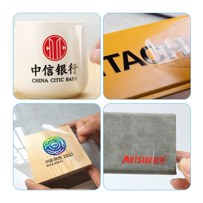 Impresora de DTF UV de 30 cm de rodillo a rodillo con dos cabezas A3 UV DTF para acrílico de botella