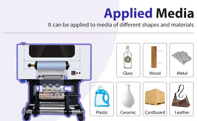 Impresora digital de cabeza de UV DTF 2 F1080 Dos en Uno Ancho de impresión 30cm/60cm