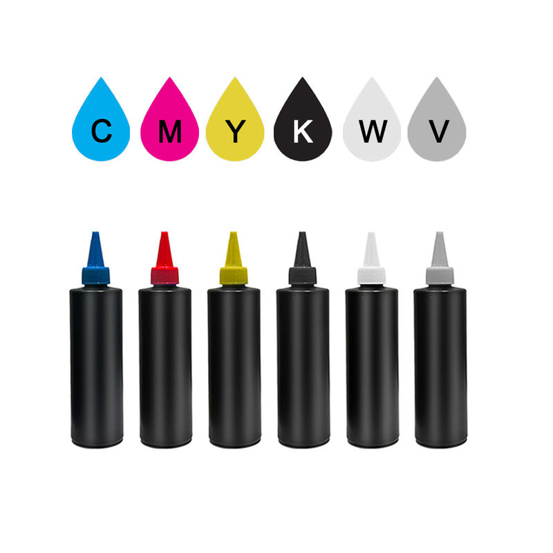 Tinta de impresión UV para Dx4 Dx5 Dx7 Xp600 Tx800 Cabeza de la impresora Tinta de la impresora UV