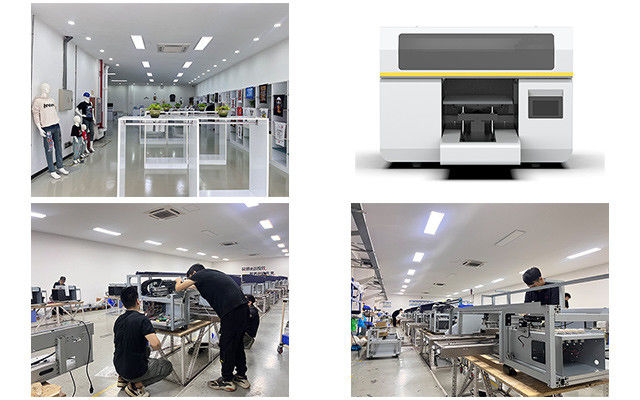 Máquina de impresión de botellas híbridas A3 UV de múltiples aplicaciones para usos cilíndricos