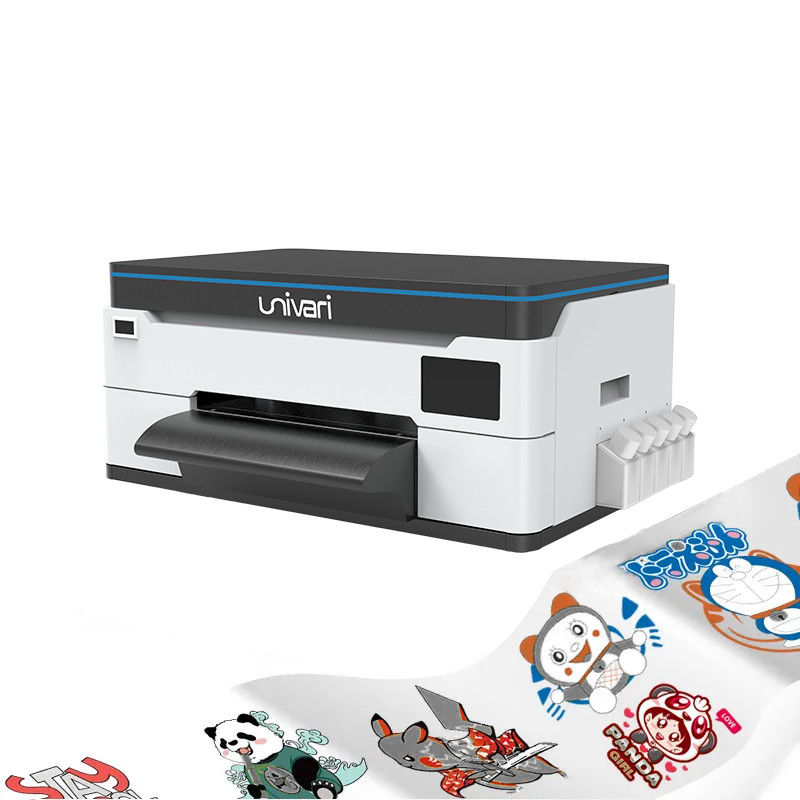 Compacto tamaño A3 laminado máquina de transferencia de escritorio automático DTF Inkjet UV DTF impresora con F1080 XP600 Impresión de camisetas de cabeza