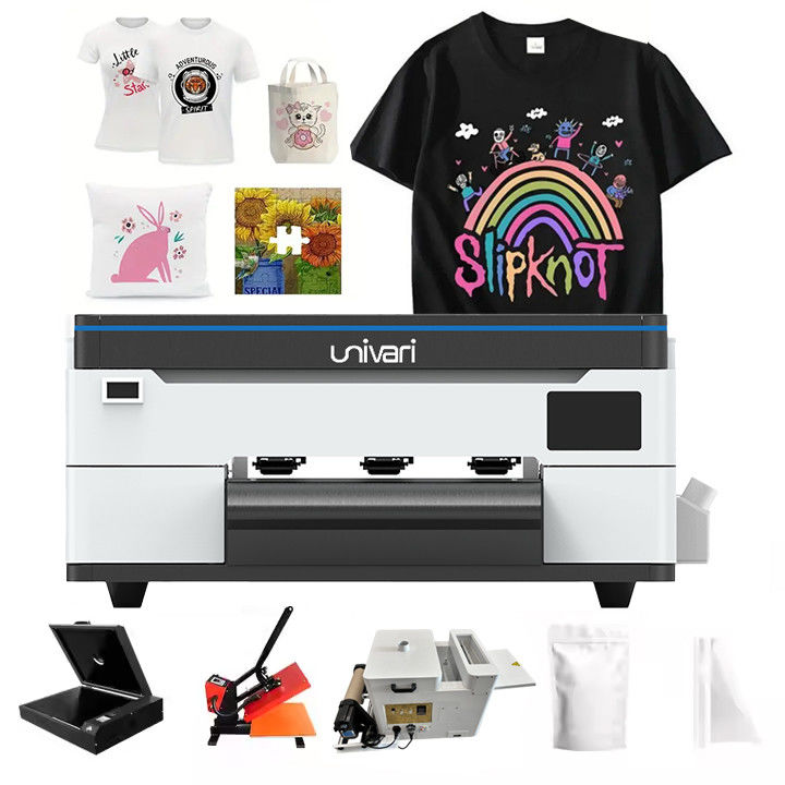 Impresora de inyección de tinta DTF totalmente automática Capacidad Impresión para camisetas Transferencia de calor DTF