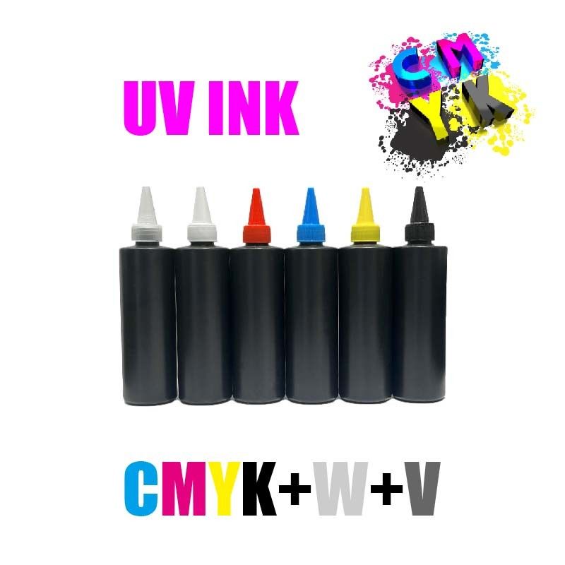 Tinta UV LC dura XP600 para las tintas de las impresoras de cabeza de impresión Gen4 Gen5 Gen6 DX4 DX5 DX6