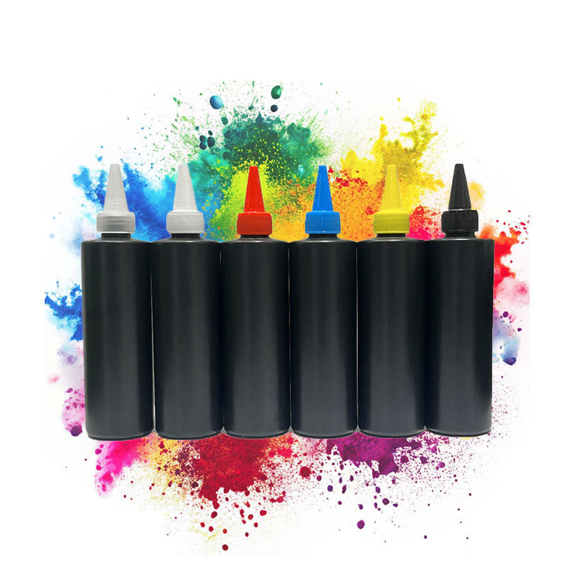 Precio de tinta UV única para impresora para Epson L800 Impresión en PVC y lámina de vidrio