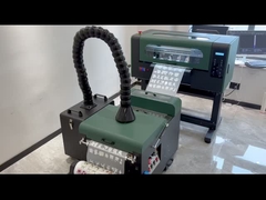 La introducción de la impresora de pigmentos DTF de tamaño A3 en funcionamiento