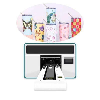 Mini impresora UV híbrida Máquina de impresión acrílica A3 UV Colores CMYKWV estándar