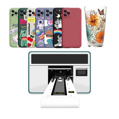 Impresora híbrida de colores UV de tamaño A3 y tamaño 6 Máquina de impresión híbrida de UV con resolución de 1200 dpi