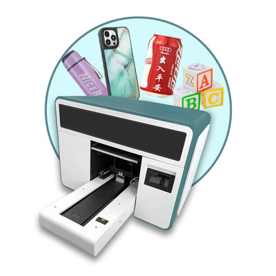 Impresora híbrida UV de 300 mm Impresora UV de rodillo a rodillo Impresora UV LED de inyección de tinta