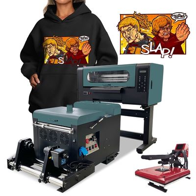 Impresora digital DTF de 24 pulgadas Impresora de películas para mascotas Impresora de camisetas todo en uno