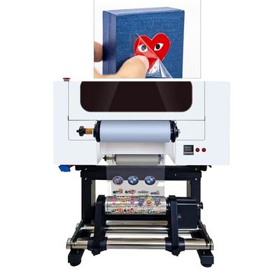 Impresora DTF UV de tamaño A3 Impresora DTF UV de 30 cm para impresión de etiquetas