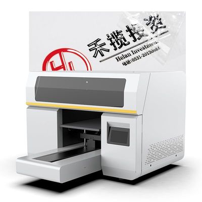 Impresora de rollo UV de plataforma de 300x475mm con I3200 Impresora de cabeza de impresión para camisetas botellas de teléfono