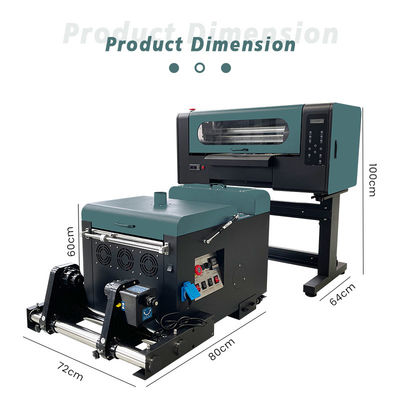Impresora digital de película DTF PET con doble Epson F1080 cabezas Impresión de telas