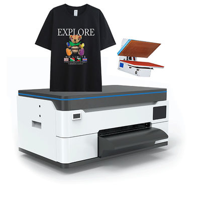 Nuevo diseño Impresora DTF de ropa de 60 cm Impresora digital de inyección de tinta Impresora DTF de camisetas
